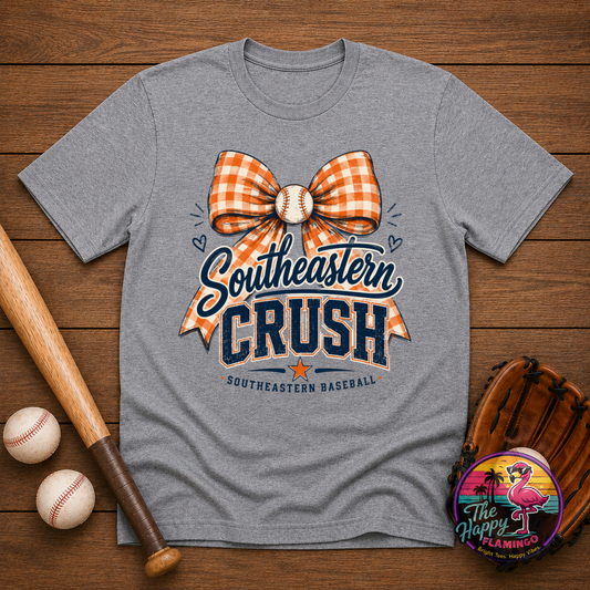 Bella + Canvas Crush Gingham Bow Tee