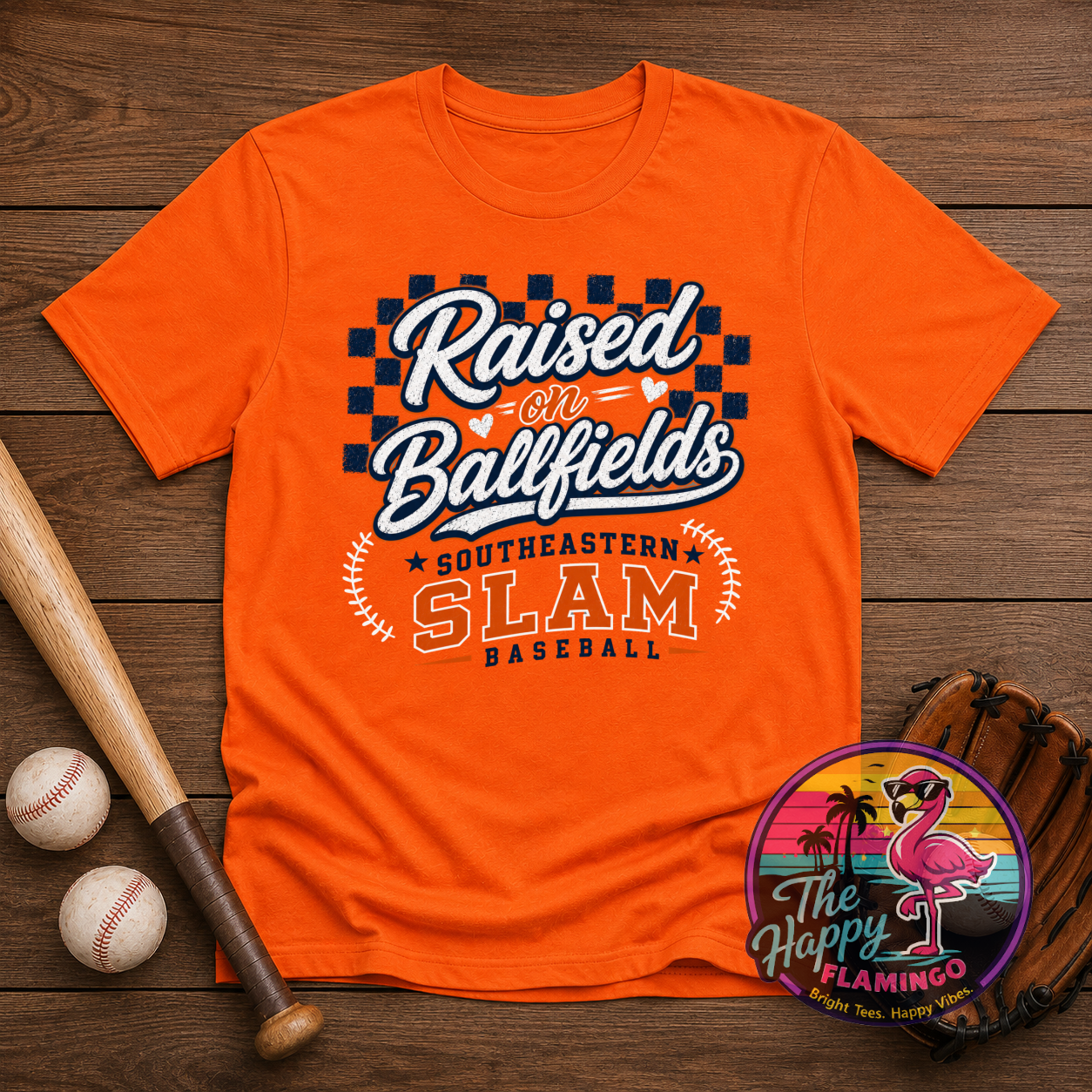 DriFit Slam Raised on Ballfields Tee