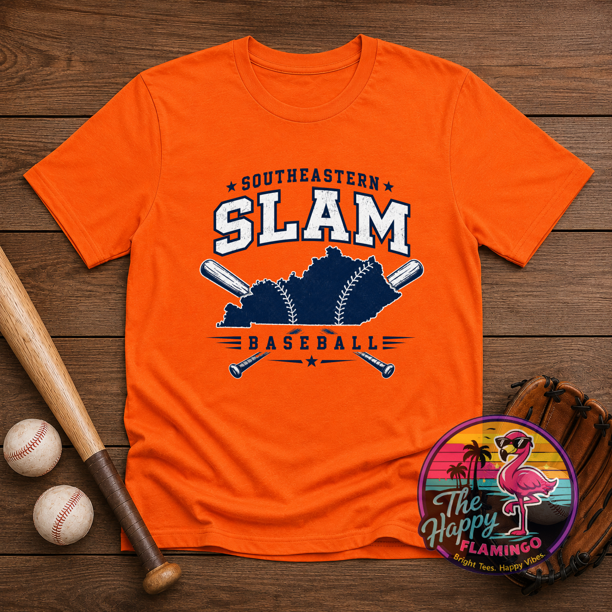 Bella + Canvas Southeastern Slam Kentucky with Bats Tee