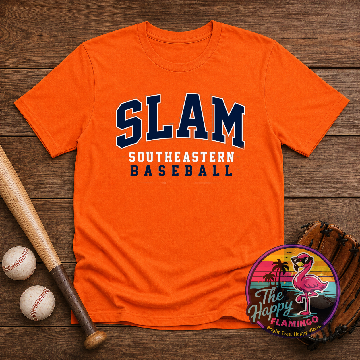 Bella + Canvas Southeastern Slam Baseball Shirt