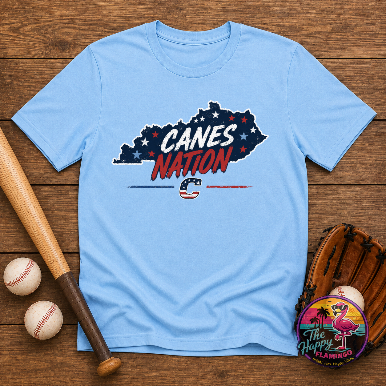 Bella + Canvas Canes Nation Tee