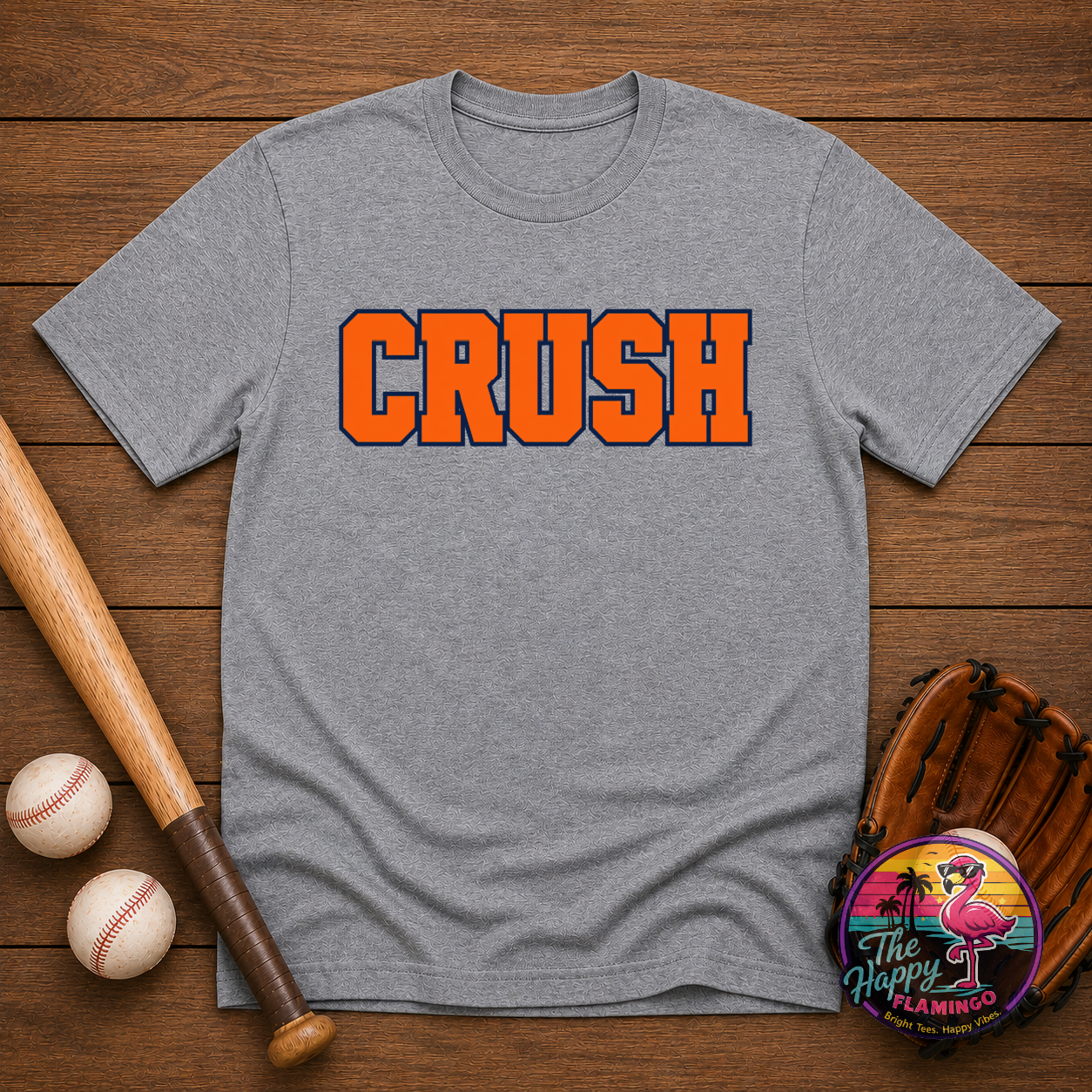 DriFit  Crush Block Letter Tee