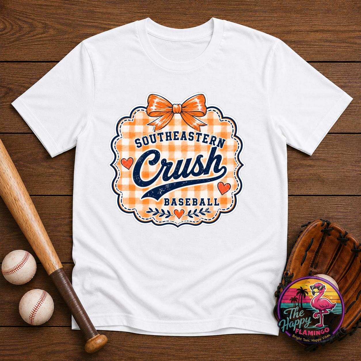 Bella + Canvas Crush Gingham Tee