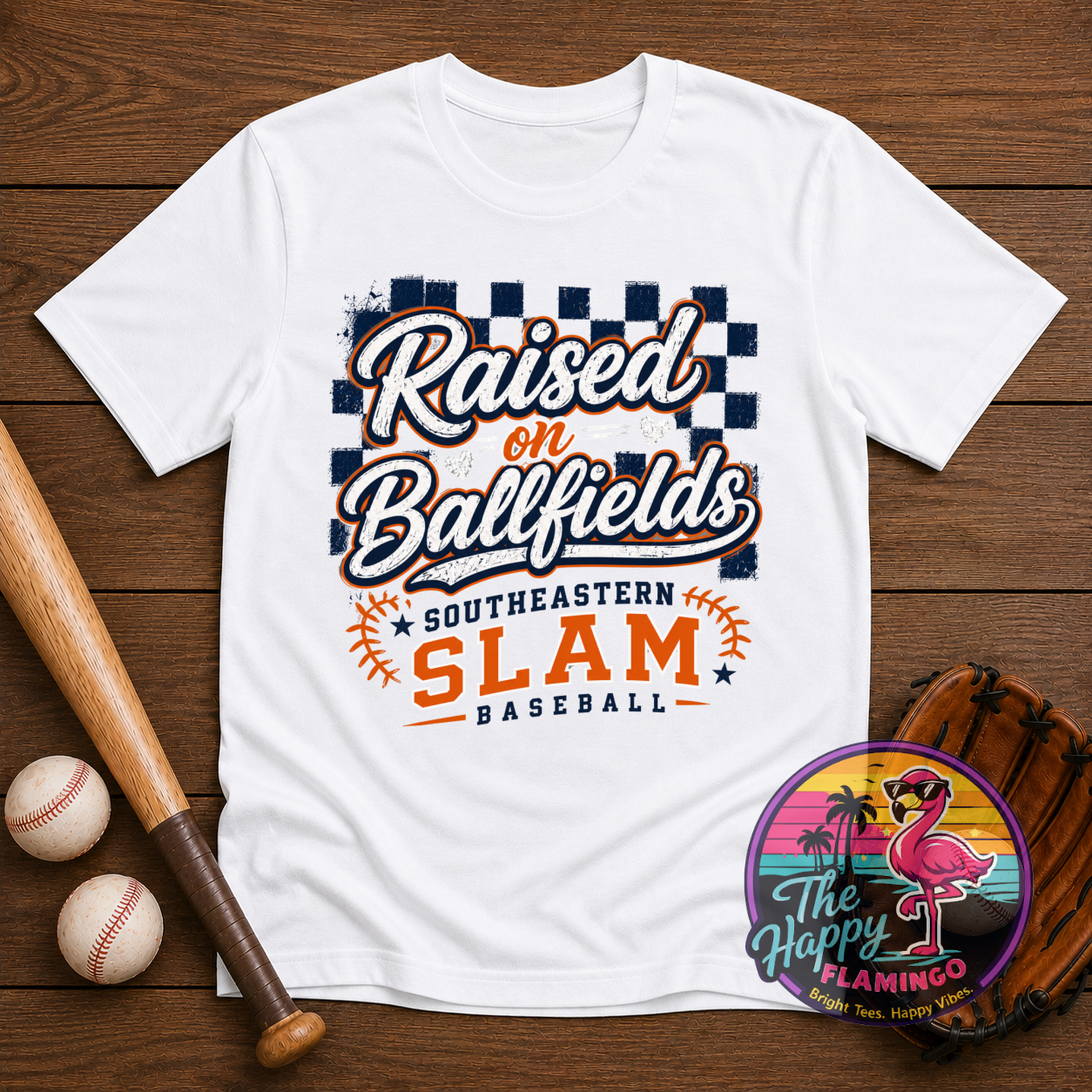 DriFit Slam Raised on Ballfields Tee