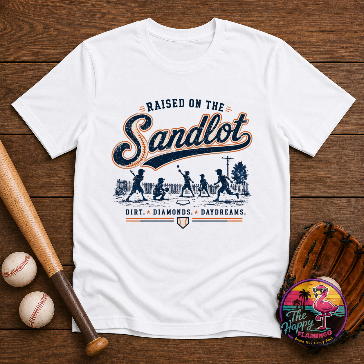 Gildan Raised on the Sandlot Tee