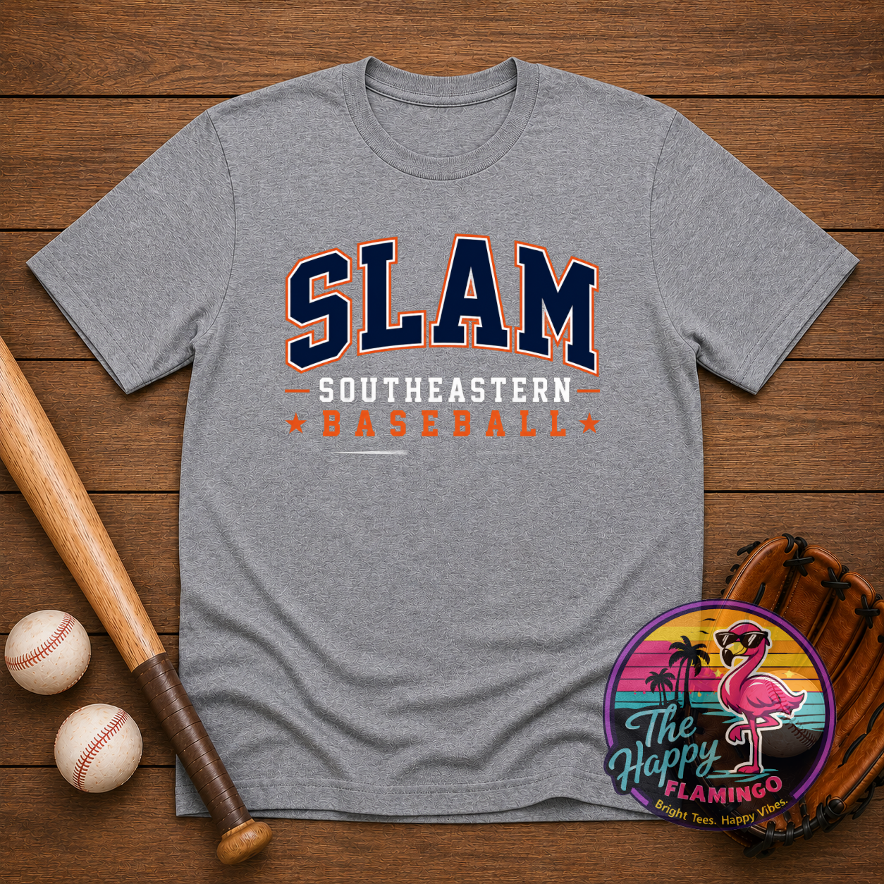 Bella + Canvas Southeastern Slam Baseball Shirt