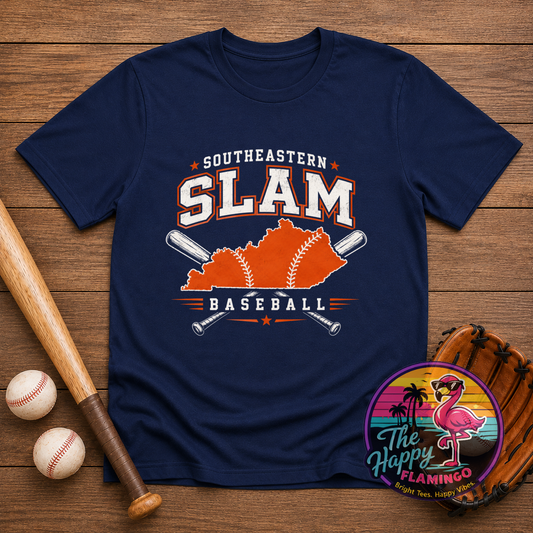 Bella + Canvas Southeastern Slam Kentucky with Bats Tee