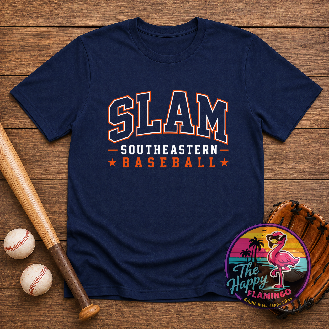Bella + Canvas Southeastern Slam Baseball Shirt