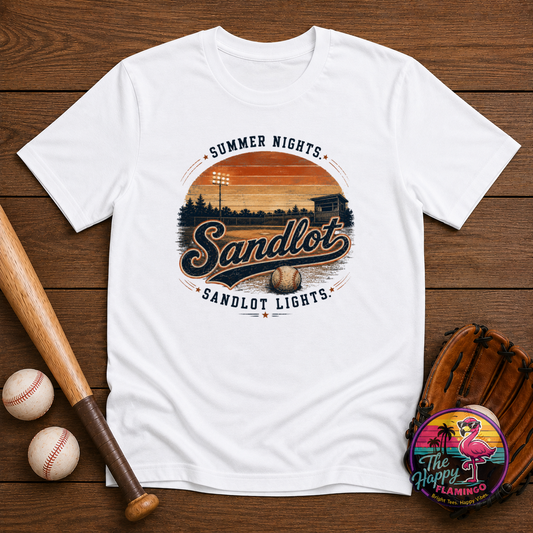 Gildan Summer Nights Sandlot Lights Tee
